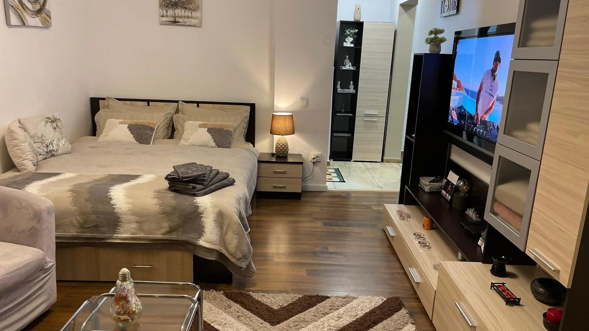 公寓 Studio Cozy - Calea Mosilor 布加勒斯特 罗马尼亚